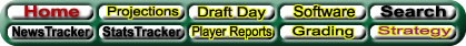 Fantasy Baseball 'Y2K menu bar
